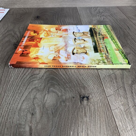 2008 Texas Longhorns Baseball Media Guide UT University Of Texas Longhorns - Picture 4 of 9